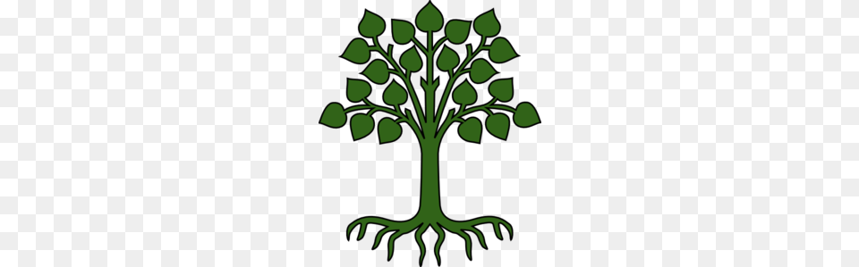 Tree With Roots Clip Art, Green, Leaf, Plant, Potted Plant Png