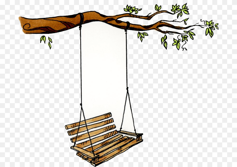 Tree With Tire Swing Clipart Download Tire Swing, Toy Free Png