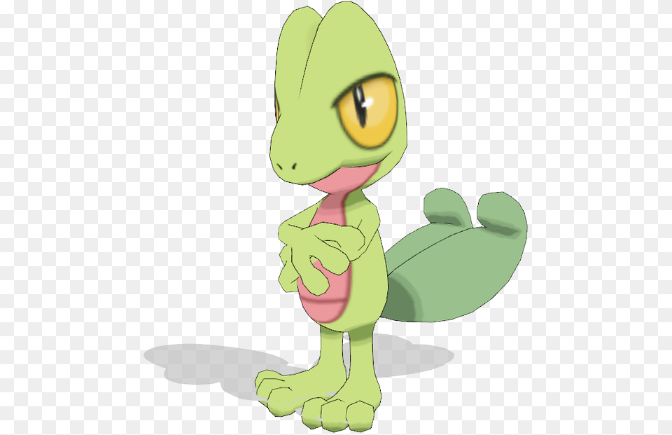 Treecko 3d, Cartoon, Baby, Person Free Png