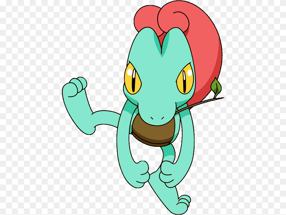 Treecko Ag4 Shiny Download Shiny Treecko Transparent, Cartoon, Baby, Person, Face Png