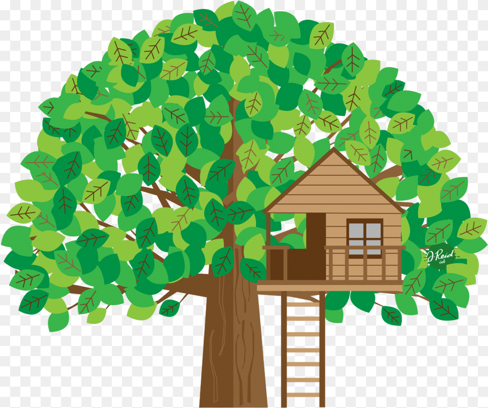 Treehouse Clipart, Architecture, Building, Cabin, Tree House Png Image