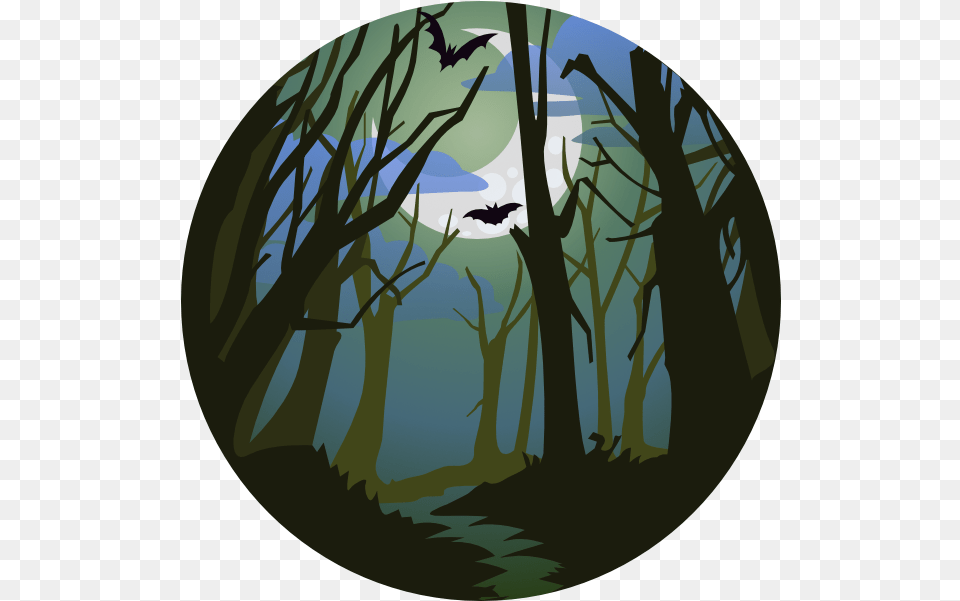 Treehouse Halloween Party Circle, Vegetation, Plant, Photography, Outdoors Png Image