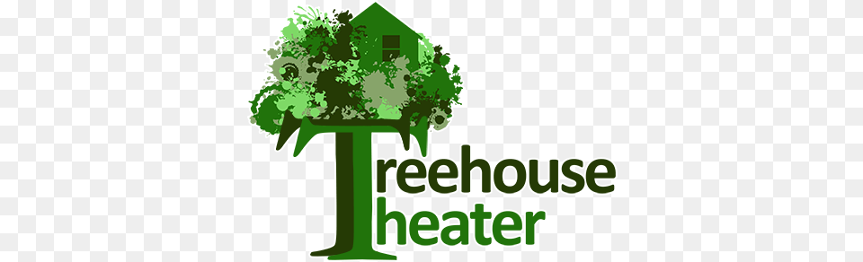 Treehouse Theater Treehouse Theatre, Green, Art, Plant, Graphics Png Image