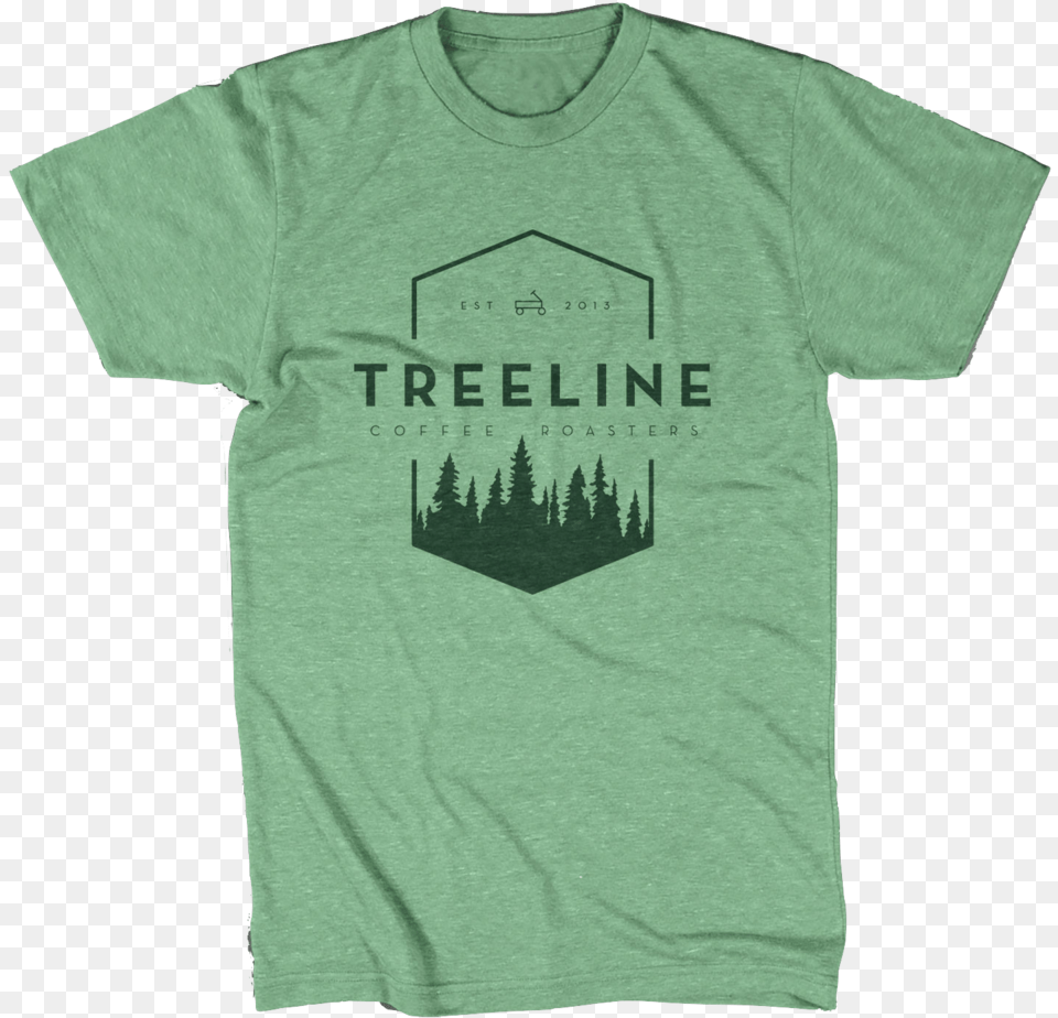 Treeline Coffee 10 And A Half Inch, Clothing, T-shirt, Shirt Png Image