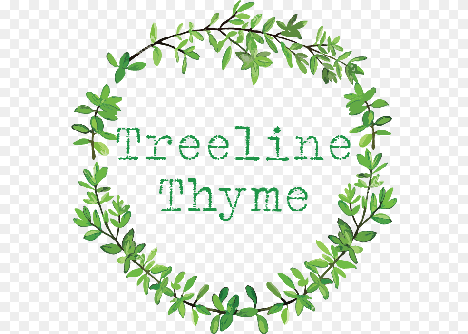 Treeline Thyme Tree Line, Green, Herbal, Herbs, Leaf Png Image