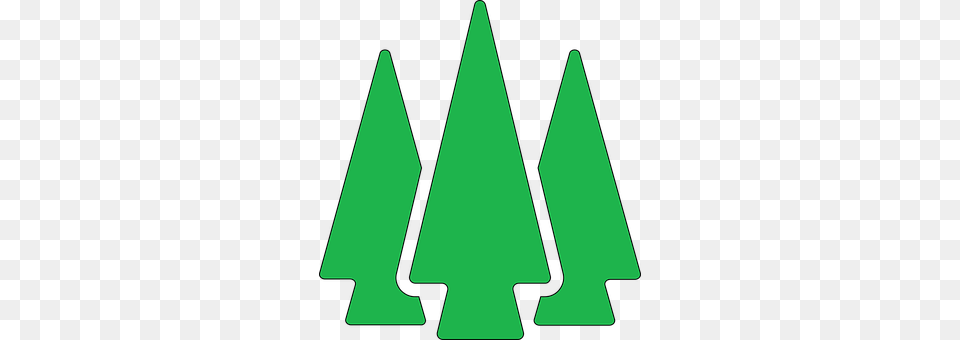 Trees Triangle, Green, Arrow, Arrowhead Free Transparent Png