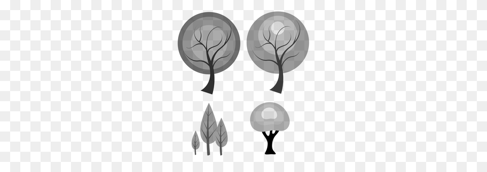 Trees Gray Free Png