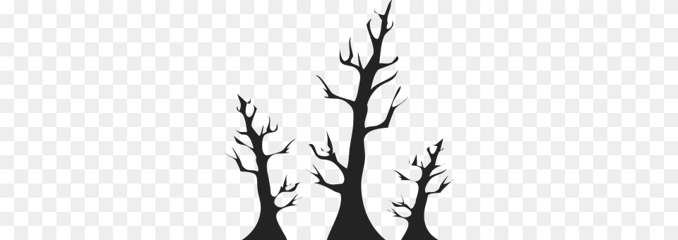 Trees Silhouette, Art, Drawing, Stencil Free Png