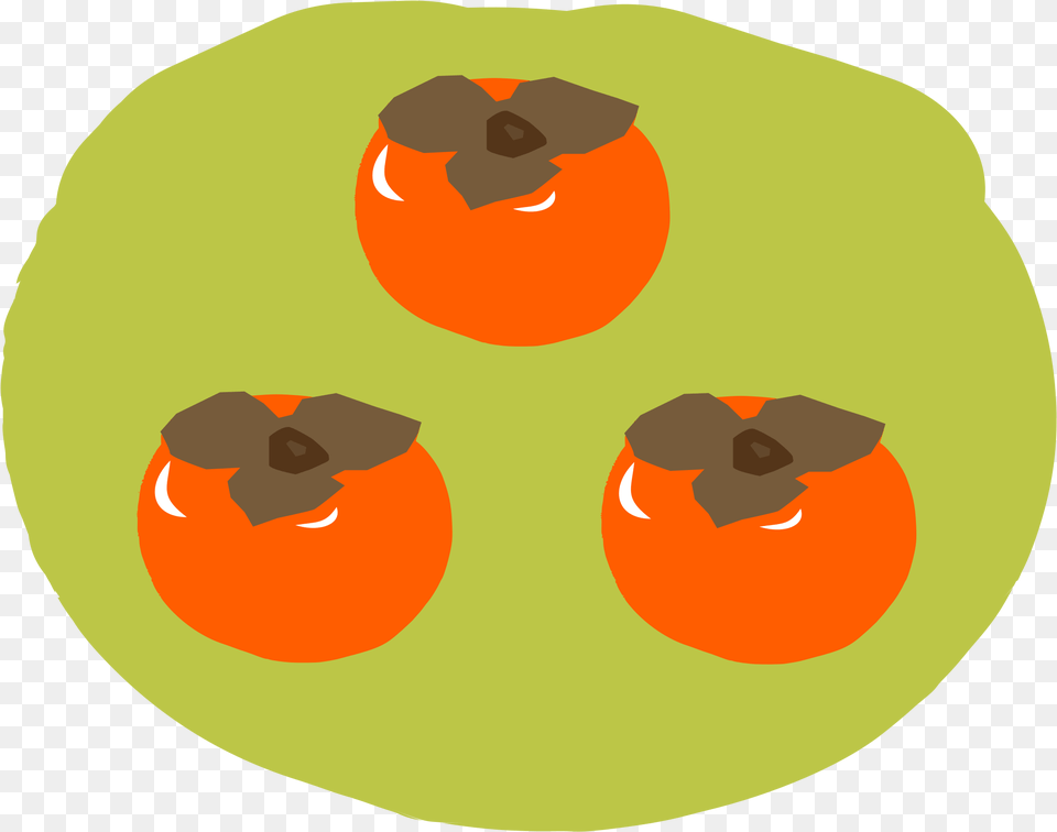 Trees And Treediospyrosproduce Persimmon Clipart, Food, Fruit, Plant, Produce Free Transparent Png