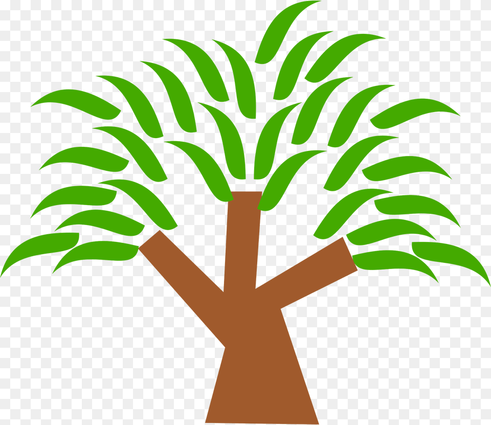 Trees Clipart, Green, Palm Tree, Plant, Potted Plant Png Image