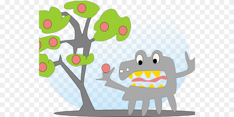 Trees Clipart Monster Monster Clip Art, Cartoon, Animal, Bear, Fish Png