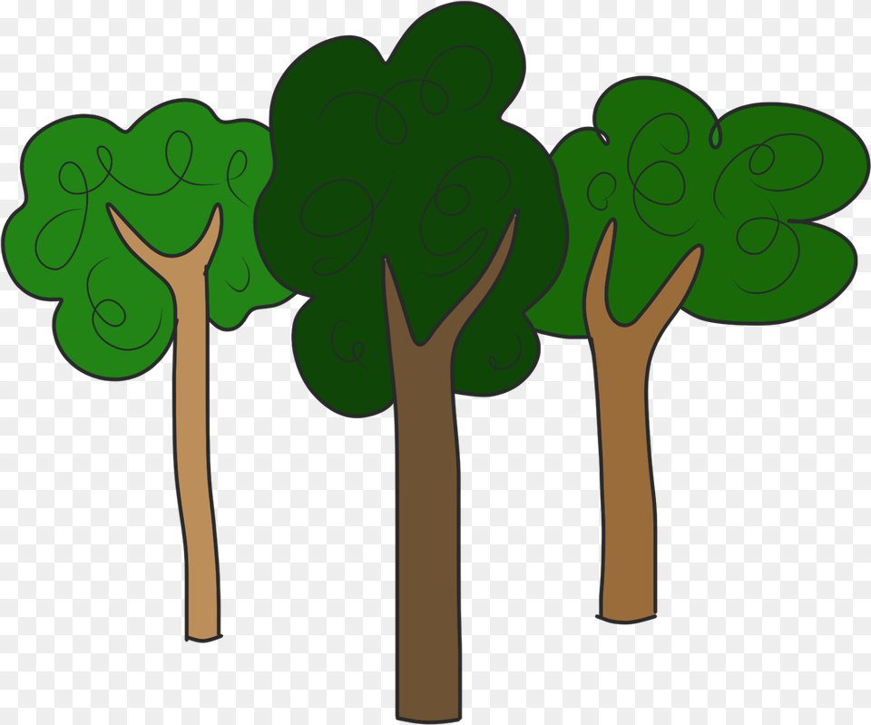Trees Clipartix Attachment Lezincnyc Trees Clipart, Green, Plant, Tree, Vegetation Free Transparent Png