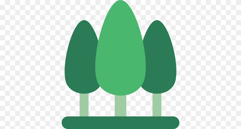 Trees Flat Icon, Green, Food, Sweets Png Image