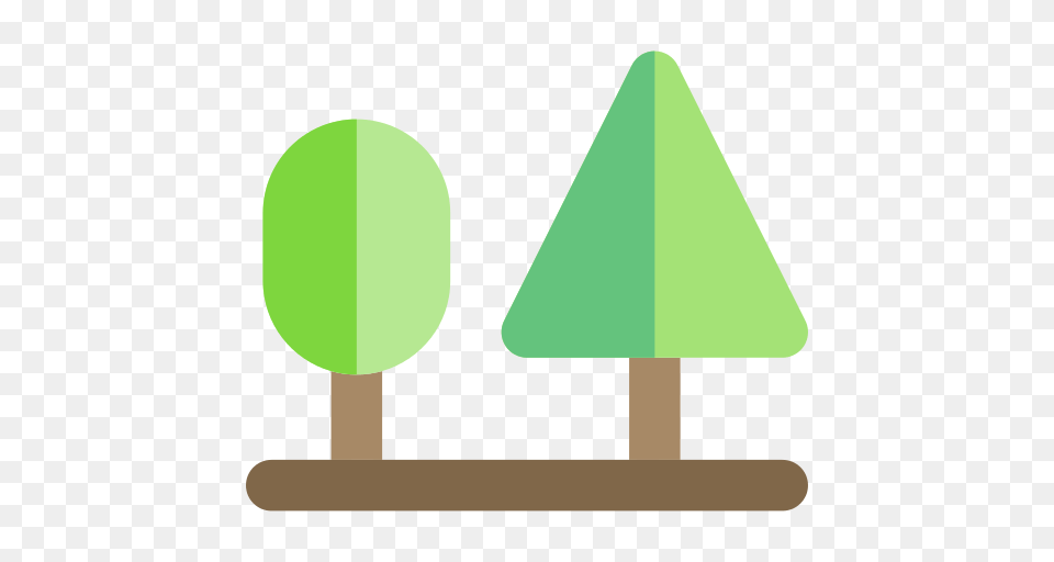 Trees Forest Icon, Triangle Free Transparent Png