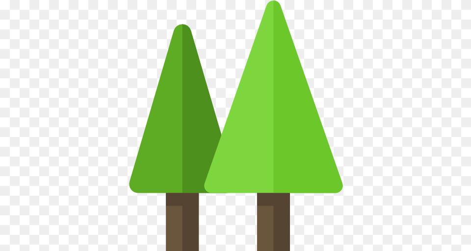 Trees Icon Myiconfinder Tree Flat Design, Triangle, Weapon Free Png