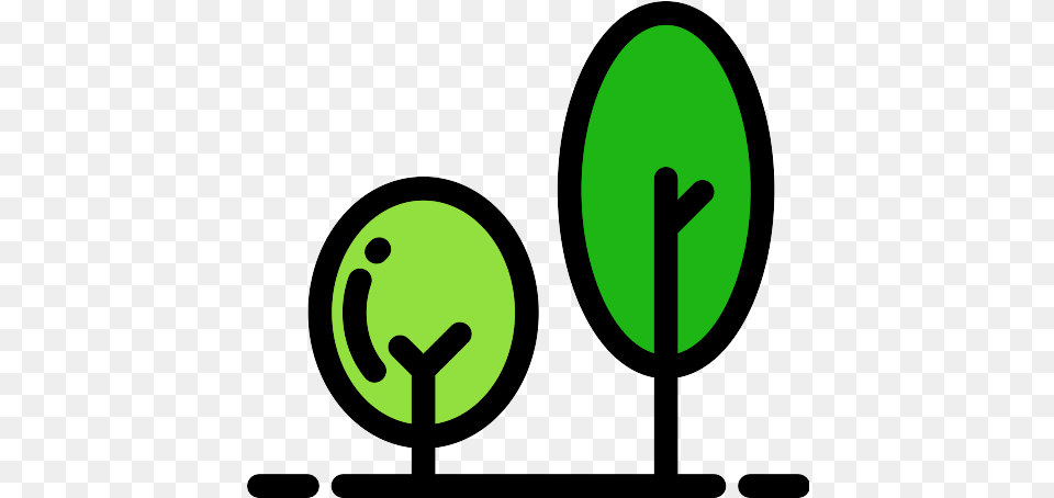 Trees Tree Icon Circle, Green, Symbol, Sign, Astronomy Png Image