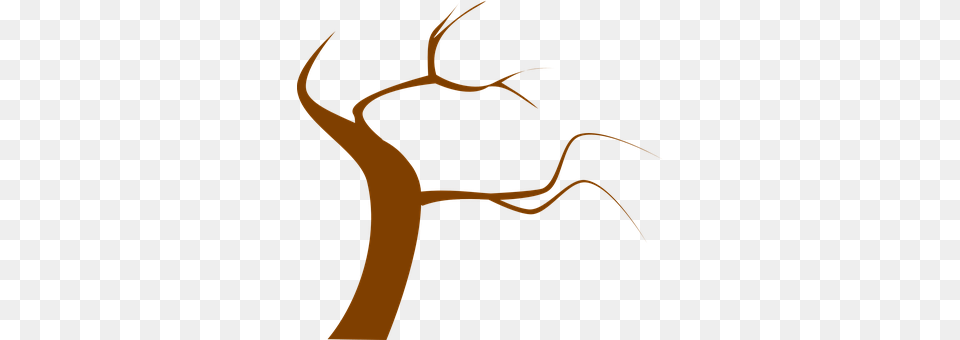 Treet Brown Grenen Kvist Svingete Tree Branch Icon Vector, Antler, Bow, Weapon Free Transparent Png