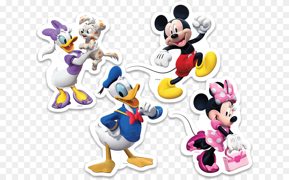Trefl Mickey Mouse Club House Puzzle Disney Mickey Mouse Clubhouse My First Puzzles, Figurine, Baby, Person, Face Png Image