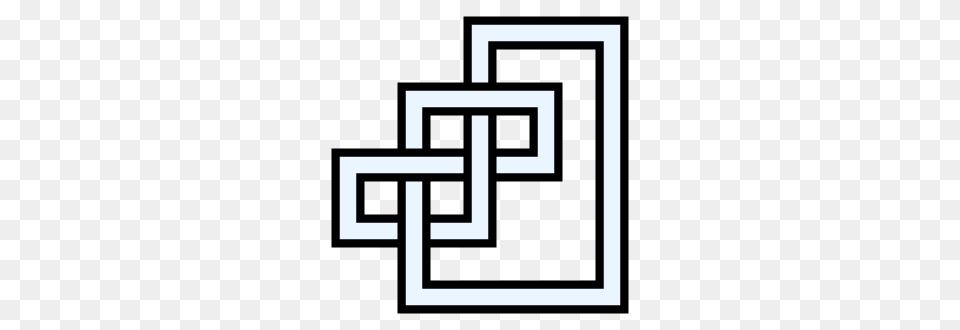 Trefoil Knot, Cross, Symbol, Text Png Image