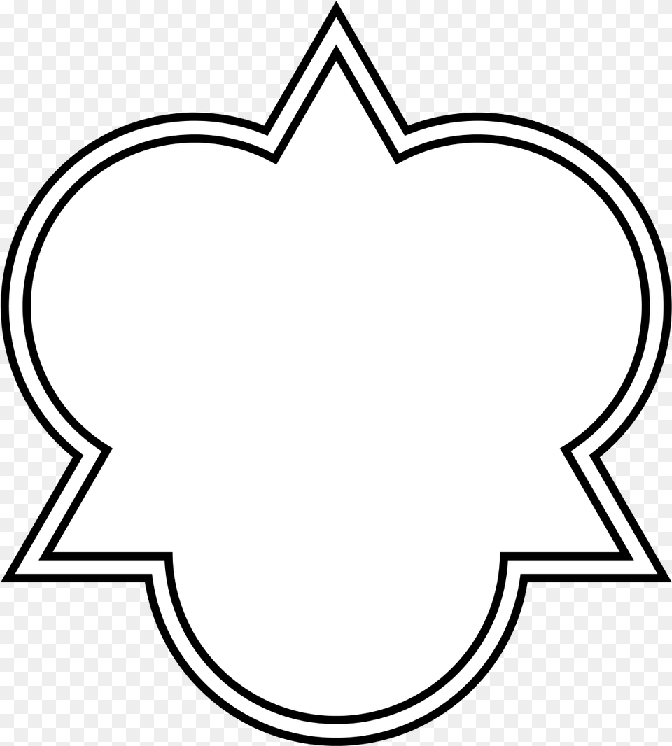 Trefoil Triangle, Symbol, Stencil, Logo Free Transparent Png