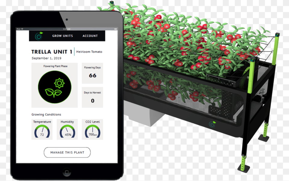 Trellagro Lst The Horizontal Plant Training System Iphone, Potted Plant, Electronics, Mobile Phone, Phone Free Png