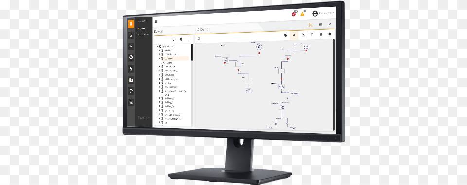 Trellis Power System Manager Computer Monitor, Computer Hardware, Electronics, Hardware, Screen Free Png