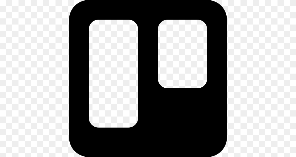 Trello Icon Free Of Flat Social, Gray Png