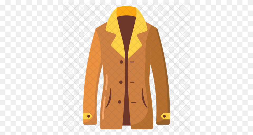 Trench Coat Icon Cardigan, Blazer, Clothing, Jacket, Overcoat Free Transparent Png