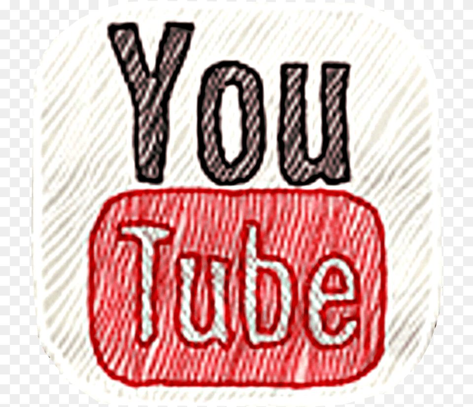Trends For Cute Youtube Icon Tumblr Lee Dii Youtube Icon Drawing, Vehicle, Transportation, License Plate, Sticker Free Transparent Png