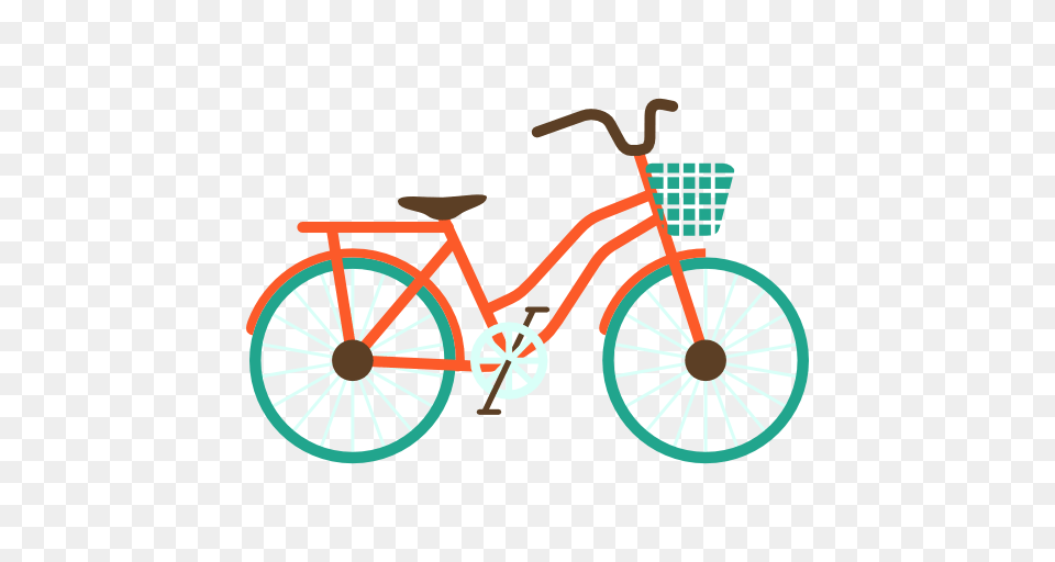 Trendy Bike Clipart Transparent, Bicycle, Machine, Transportation, Vehicle Free Png