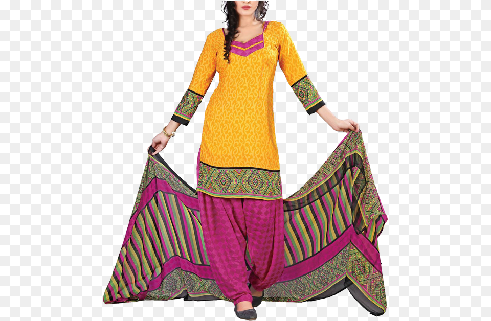 Trendy Colored Cotton Salwar Kameez Silk, Blouse, Clothing, Adult, Female Png