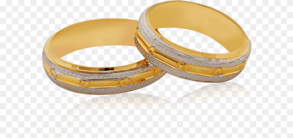 Trendy Dual Tone Couple Ring Wedding Ring, Accessories, Gold, Jewelry, Ornament Free Transparent Png