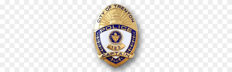 Trenton Police Badge, Logo, Symbol Png Image