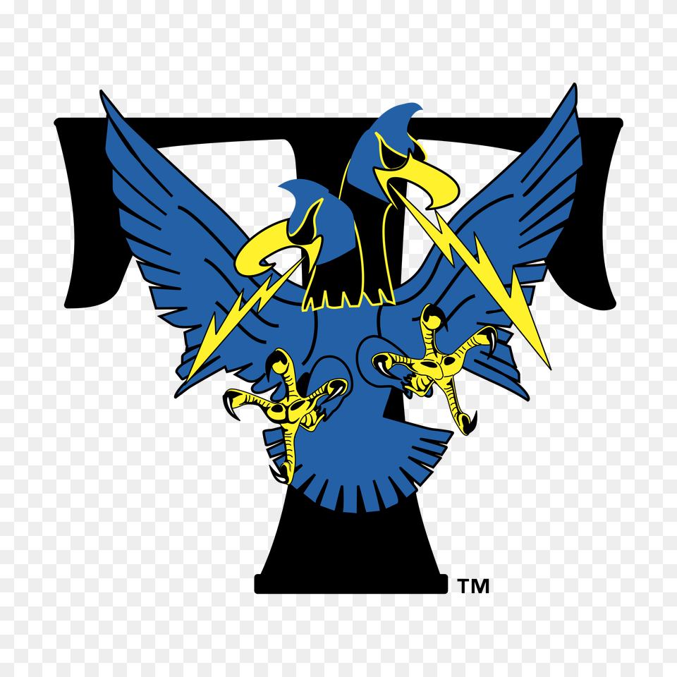 Trenton Thunder Logo Transparent Vector, Animal, Bird, Jay, Emblem Png Image