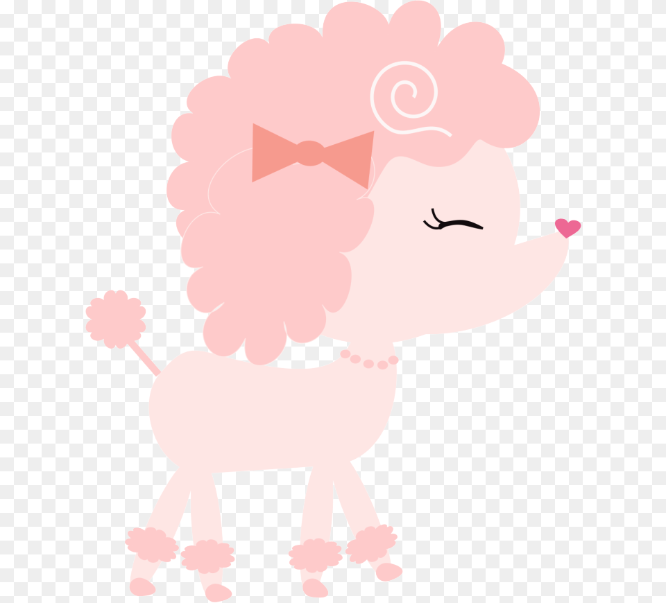 Tres Chic Baby Planners Transparent Pink Poodle Clipart, Cupid, Person Png Image