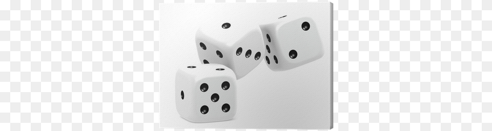 Tres Dados Blancos, Game, Dice Png Image