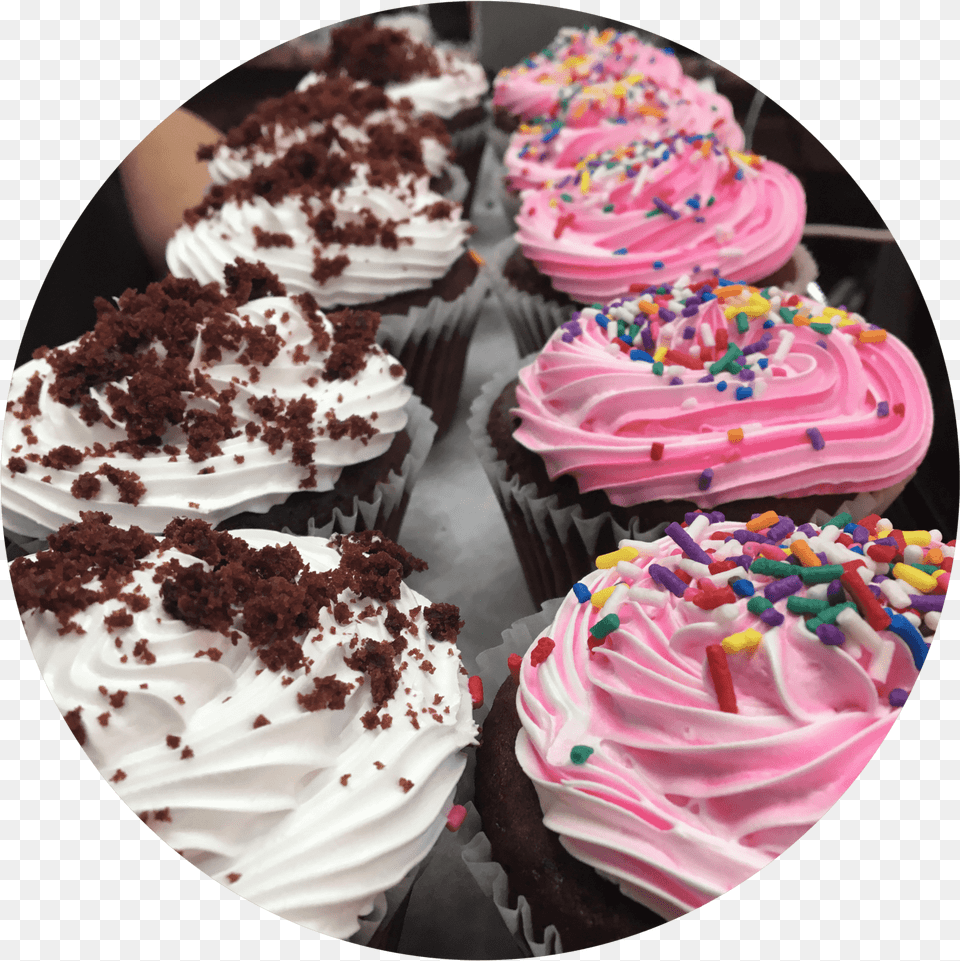 Tres Leches Cupcake, Cake, Cream, Dessert, Food Png