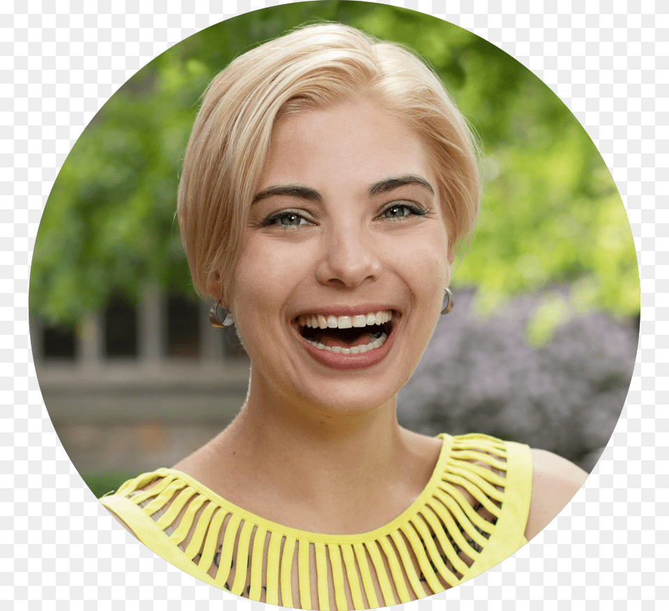 Tress Blond, Adult, Smile, Portrait, Photography Png