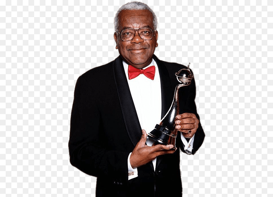 Trevor Mcdonald Receives Prize Trevor Mcdonald, Accessories, Suit, Portrait, Photography Free Png