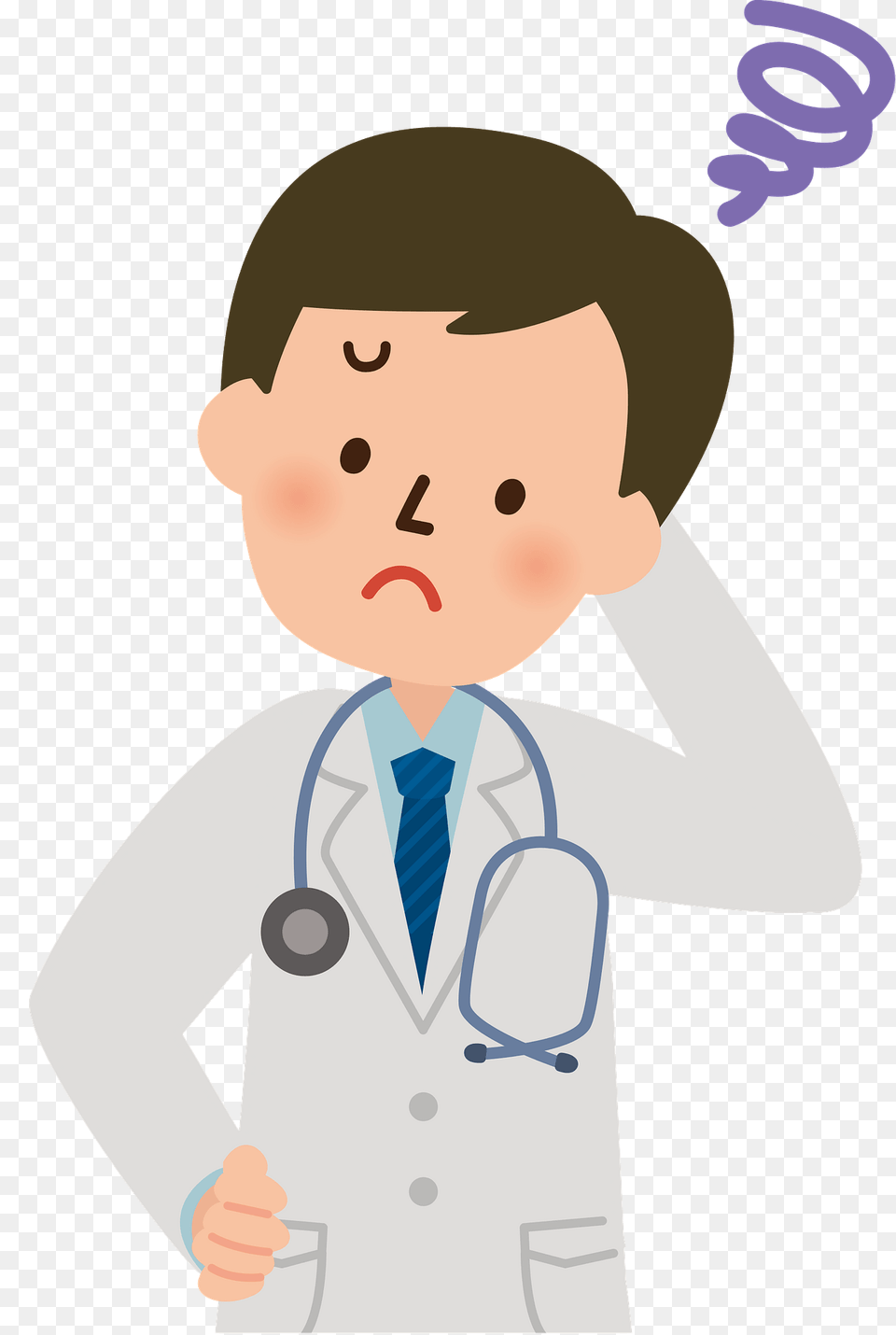 Trevor Medical Doctor Man Clipart, Clothing, Coat, Lab Coat, Baby Free Transparent Png