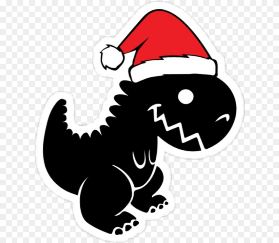 Trex Dinosaur Dino Skeleton Xmass Christmas Ftestickers, Baby, Person, Stencil Png