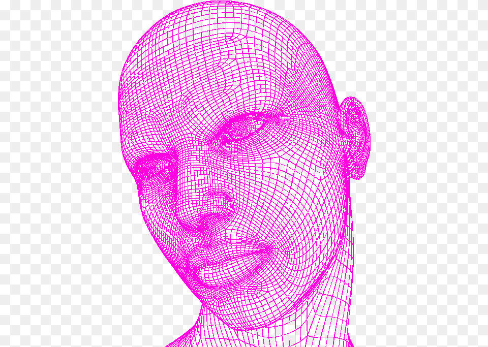 Trey Lyons Art Gif, Purple, Person, Face, Head Free Png Download