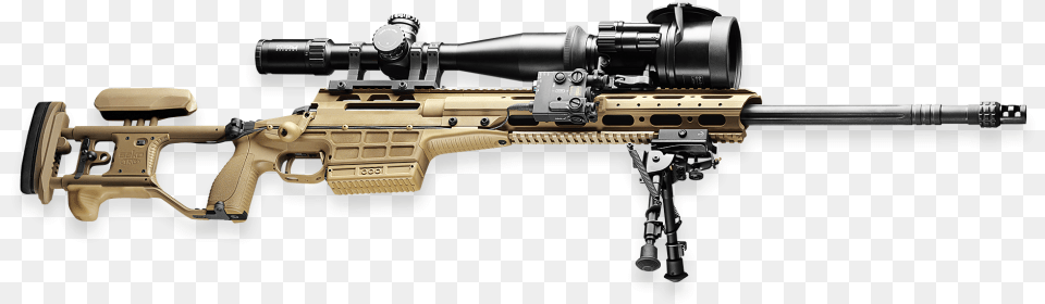 Trg M10 Bolt Action Sniper Rifle Shown With Rifle Scope Sako Trg, Firearm, Gun, Weapon Png Image