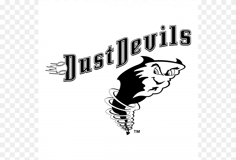 Tri City Dust Devils Logo Tri City Dust Devils, Stencil, Light, Baby, Person Png Image