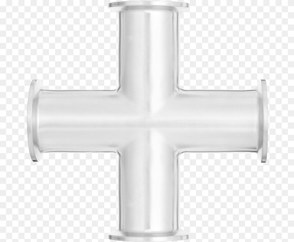 Tri Clamp Cross Cross, Symbol Free Png Download