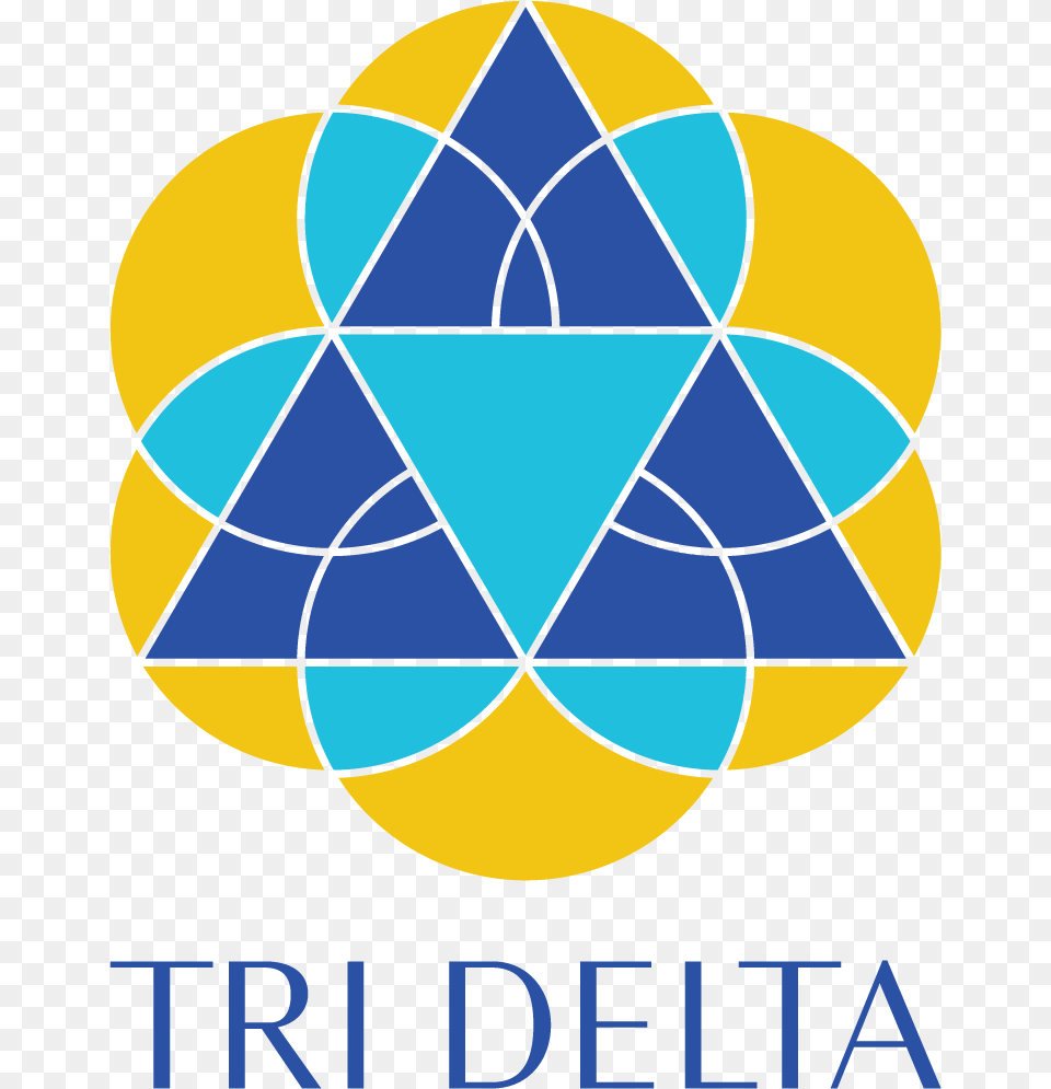 Tri Delta Logo, Triangle, Symbol Free Png Download