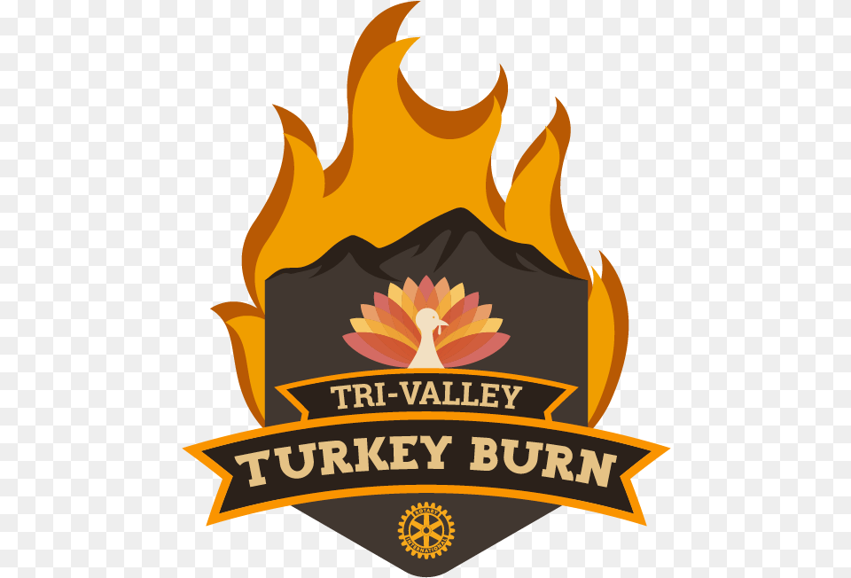 Tri Valley Turkey Burn Logo Full End Polio Now, Fire, Flame, Person, Symbol Free Transparent Png