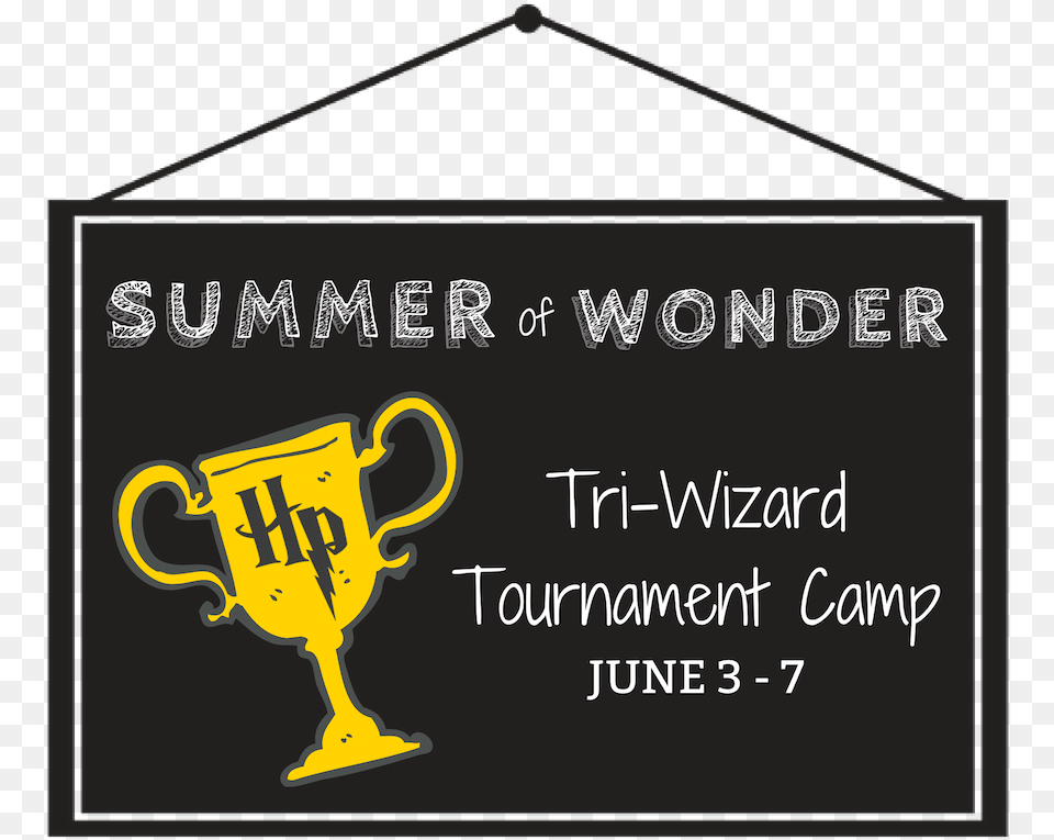 Tri Wizard Tournament Camp Harry Potter, Trophy Free Png