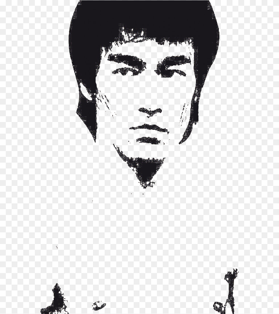 Trial Class Bruce Lee Clipart, Portrait, Face, Head, Photography Png