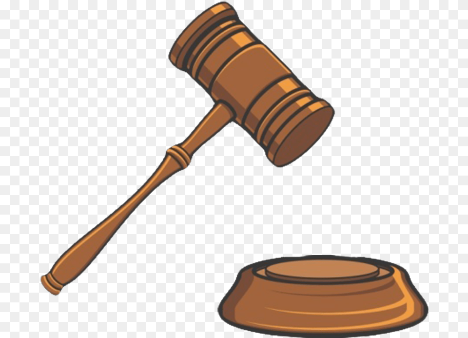 Trial Court Judge Clip Art, Device, Hammer, Tool, Mallet Free Png Download